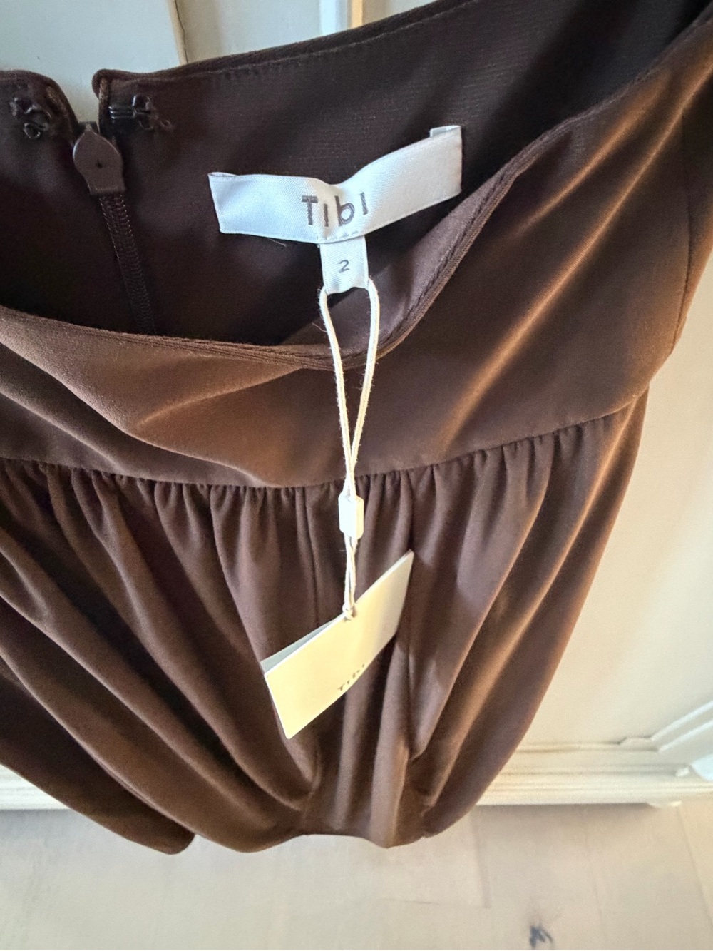 Tibi Pleated Skirt